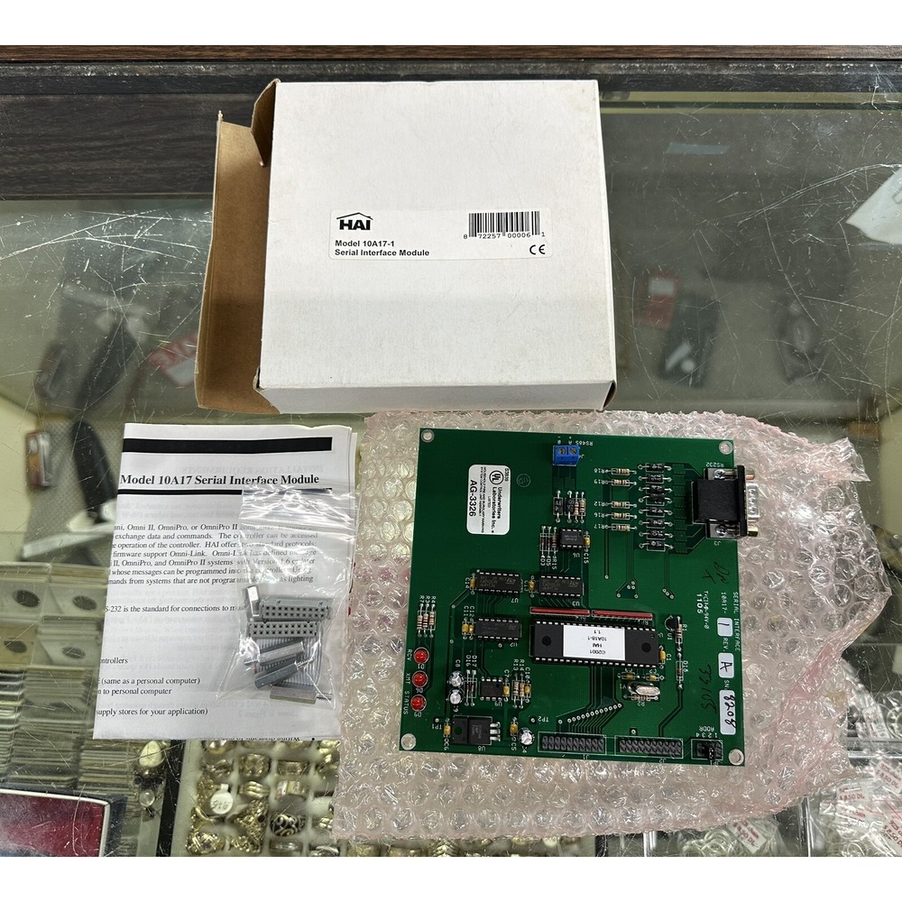 HAI LEVITON 9 Pin‎ Serial Board 10A17-1